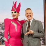 Sasha Velour Instagram - Dream moment of my life on the @thedrewbarrymoreshow talking about drag, friendship, and @werehere Season 4! Thank you Drew, @helloross, @meghantrainor, and @chrisolsen for welcoming me onto the couch, I’ll never forget it! Thanks to @thestevewarren, @johnnieinstagram, @HBO, @witchhousepr for making it all happen! Wearing @diegomontoyastudio 💖
