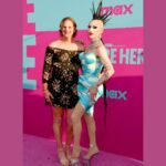 Sasha Velour Instagram - At the season 4 premiere of @werehere last night! Congratulations @thequeenpriyanka, @latriceroyale, @jaidaehall, @peter_lo_g, @johnnieinstagram, @thestevewarren and the entire team. I’m so proud to be part of this breathtaking show, and follow in the footsteps of the brilliant first 3 seasons! Can’t wait to hear what everyone thinks of this radical new approach (first episode is tomorrow). The night was even more special getting to walk the pink carpet with my drag daughter Jess (who you will meet in episodes 5 & 6) and my partner Johnny (who produced all the drag shows this season). Photos @gettyimages/Jeffrey Mayer and @davidjonphotography