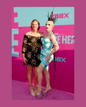 Sasha Velour Instagram - At the season 4 premiere of @werehere last night!

Congratulations @thequeenpriyanka, @latriceroyale, @jaidaehall, @peter_lo_g, @johnnieinstagram, @thestevewarren and the entire team. I’m so proud to be part of this breathtaking show, and follow in the footsteps of the brilliant first 3 seasons! Can’t wait to hear what everyone thinks of this radical new approach (first episode is tomorrow).

The night was even more special getting to walk the pink carpet with my drag daughter Jess (who you will meet in episodes 5 & 6) and my partner Johnny (who produced all the drag shows this season). 

Photos @gettyimages/Jeffrey Mayer and @davidjonphotography