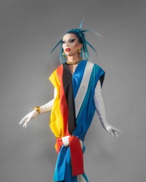 Sasha Velour Instagram - Wearing @christopherjohnrogers, @misho_designs jewelry, and custom dyed hair by @johnnovotny for the @glaad awards last night. (Studio photos by @mettieostrowski)

I was nominated for “Outstanding Live TV Journalism – Segment or Special” for my appearance on Good Morning America last year about the drag ban. I also presented the award for “Best Reality Program” with my We’re Here sisters and the brilliant @brotherjones_ who spoke about the need for lawmakers to focus on stopping actual violence and injustice instead of targeting the LGBTQ  community. 

As a final note, I was moved by the protesters outside and inside to investigate the partnership between GLAAD and the Anti-Defamation League. Although the ADL has helped track anti LGBTQ  hate across the country, they have destroyed their own credibility by consistently labeling human rights advocacy for P@ lestine as antisemitism, vilifying protestors, and working to suppress all activism for G @ za. The actions of ADL are not consistent with our standards for justice as a queer community, and I urge institutions like GLAAD to publicly suspend all future work with them and support queer Palestinians. None of us will have liberation until all of us do. 

Getty photos @taylorehill and Kristina Bumphrey