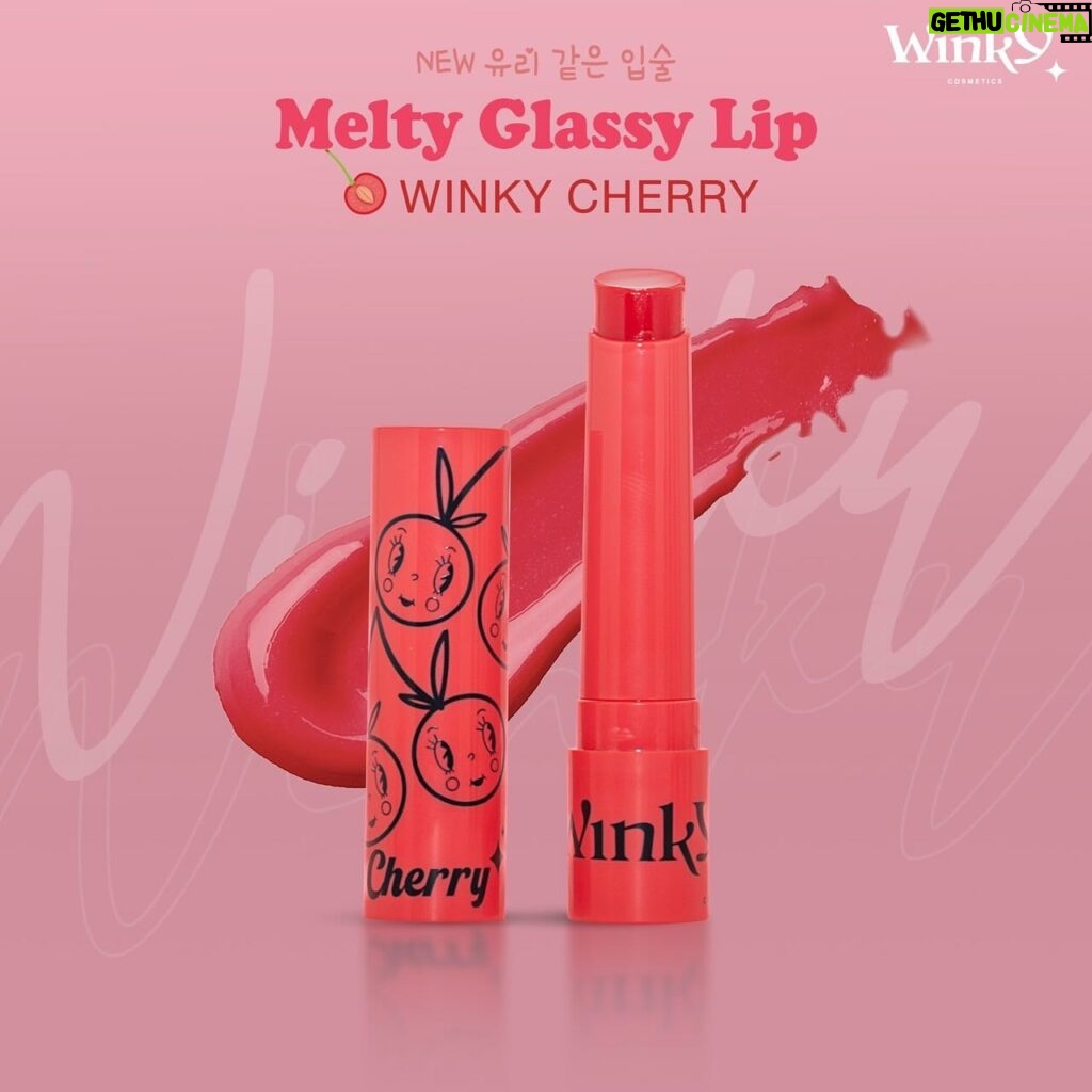 Savika Chaiyadej Instagram - เชอรี่เชอใจที่จริงใจ 🍒 #cherry #winkycosmetics #meltyglassylips @winkycosmetics_th #koreanlips #madeinkorea #ลิปวิ๊งค์กี้