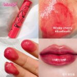 Savika Chaiyadej Instagram – เชอรี่เชอใจที่จริงใจ 🍒 #cherry #winkycosmetics #meltyglassylips @winkycosmetics_th #koreanlips #madeinkorea #ลิปวิ๊งค์กี้
