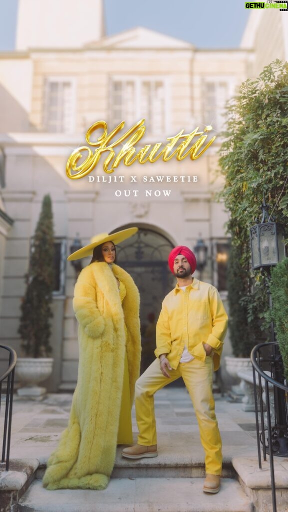 Saweetie Instagram - KHUTTI 💛 OUT NOW WITH ICY GIRL @saweetie JUST LANDED IN PANJAB 🌻 #bayarea @rajranjodhofficial @warnermusicindia @sonalisingh