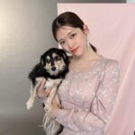 Sayuri Matsumura Instagram - 🍎 LANTINAM VALENTINE Collection スポーティカジュアルなアイテムも登場しております♡ うちのいとしくん撮影頑張ってくれたのですが 何だか表情が…😗♡