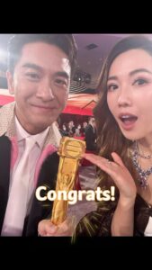 Selena Lee Instagram - 恭喜#新聞女王 ！ 恭喜 Man姐，Cathy, George, 佳導，同 炎明熹！ 病了，但堅持到最後是值得的。 今日活動又同大家見面喇。😃 Congratulations to everyone on the success of our drama series! Came down with a fever yesterday but it was worth it to stay till the end!!
