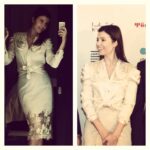Selma Ergeç Instagram - Qatar ziyaretimizin ilk günü, Doha film enstitüsüne giderken;@tuvanam'a güzel kiyafetim icin cok cok tesekkurler (Selda&Nilay supersiniz) ❤️ / first day in Qatar,on my way to the Doha film institute; thank you @tuvanam for this lovely ensemble( Selda&Nilay you are great) ❤️