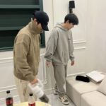 Seo In-guk Instagram - 아지트에서 청소중