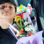 Seth Fedelin Instagram - Happy Birthday @francinesdiaz !!! Sorry late na pero gusto ko lang iyabang yung regalo ko ahahaha alam ko simple lang pero salamat dahil natuwa sya ahahaha yung mga paborito mo lang naisip ko ibigay habol ko nalang gift sa susunod ayun di na ako mag sasalita ng marami alam mo na yun chin🤘🏻💙 Galingan mo palagi at wag papabayaan sarili mo bilib ako sayo sa pagiging Anak Kapatid Kaibigan!!!! Odit lang ako palagi💙 Salamat nga pala kay ate sa napakasarap na manga at sa mga tropa natin na naawa saakin kasi di ko makuha-kuha😅