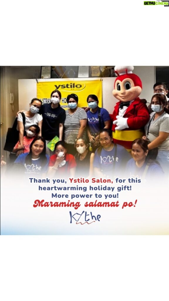 Shaina Magdayao Instagram - On December 15, 2023, Ystilo Salon, in their generous spirit, visited the Kythe office to donate snack bags for the Kythe children and essentials such as shampoo and conditioner for our caregivers. ❤️‍🩹❤️‍🩹 Ms. Shaina Magdayao, one of the owners of Ystilo Salon, along with the staff, graciously distributed these gifts to our beneficiaries. ⭐️ The children and parents couldn’t help but express their gratitude to the Ystilo Salon team. 🤗 Thank you, Ystilo Salon, for this heartwarming Christmas gift! More power to you! 🥰 Support Kythe Child Life Services today at: https://kythe.org/donate/ . #KytheFoundation #Charity #GiveBack #Giving #Sharing #ChildhoodCancer #FortheKids #Viral #Trending