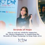 Shaina Magdayao Instagram - Join us and our celebrity supporter, Ms. Shaina Magdayao, in supporting the Strands of Hope Campaign to keep hope alive! 🫶🏻 Through this meaningful campaign, pediatric cancer patients under Kythe’s care can have the opportunity to have hair, giving them joy and comfort amidst the challenges brought by their illnesses. ✨🎀 Donate your hair now! 🙏🏻 Please refer to the steps and instructions below: -First, braid and tie your hair using a ponytail. -Next, cut the tied hair and place it in a safely sealed plastic bag. -Label the plastic bag with your full name, email, mobile number & “Kythe Foundation Inc.” -You may send your hair to FSS Building 1, Scout Castor Street, Brgy. Laging Handa, Quezon City, 1103. #KytheFoundation #StrandsOfHope #YstiloSalon