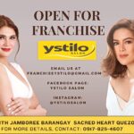 Shaina Magdayao Instagram - Want to own a salon? Ystilo Salon is OPEN FOR FRANCHISE! Visit www.ystilo-salon.com for more info or contact 0917-825-4607