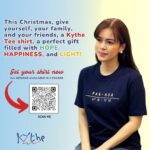 Shaina Magdayao Instagram - 𝐇𝐨𝐰 𝐛𝐞𝐚𝐮𝐭𝐢𝐟𝐮𝐥 𝐢𝐭 𝐢𝐬 𝐭𝐨 𝐠𝐢𝐯𝐞 𝐦𝐞𝐚𝐧𝐢𝐧𝐠𝐟𝐮𝐥𝐥𝐲 𝐝𝐮𝐫𝐢𝐧𝐠 𝐭𝐡𝐞 𝐦𝐨𝐬𝐭 𝐰𝐨𝐧𝐝𝐞𝐫𝐟𝐮𝐥 𝐬𝐞𝐚𝐬𝐨𝐧!🎄🎁 This Christmas, give yourself, your family, and your friends, a Kythe Tee shirt, a perfect gift filled with HOPE, HAPPINESS, and LIGHT! 👕🤍 By purchasing a shirt, you will also be able to support the well-being of chronically ill children, giving hope, strength, and love to them this yuletide season. 🎄 For PHP 799, these shirts are available in 3 prints: PAG-ASA (HOPE), KASIYAHAN (HAPPINESS), and PAGBABAGO (CHANGE), and available in 3 colors: Gray, Navy Blue, and Taupe. The shirts are made-to-order with a delivery lead time of 14 days. Happy Holidays to you and your loved ones! ✨ To know more and to order, visit: https://kythe.org/donate/kythe-tee-shirt #KytheFoundation #GiveLove #GiveHope #HappyHolidays #Magic