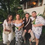 Shaina Magdayao Instagram – Fave place to worship Mr. Sun in Ubud with my faves 🤍☀️

@thesayan_house
#UBUD #BALI 
#inaweasitRisesandSets
@sgmtravelstheworld