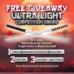 Shaina West Instagram - I am love. I am light. I have a sensible pair of buttocks a fine set of swords. and SO I’m doing a giveaway! 🗡️ I, The Samurider, shall grant unto a worthy warrior, a sword of utmost worthiness, a weapon unrivalled in its power and splendour. None other than the same type of katana wielded by yours truly. All you need to is follow @playwellmartialarts & @thesamurider, like this post, and comment tag a friend. May the gods favor thee in battle. #katana #thesamurider #giveaway