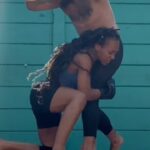 Shaina West Instagram - she protecc, she attacc, but most important, she a snacc. amazing coaching by @_lj.fitness_ 🥊 he’s so technical and on point 👌🏽 I’m still buffering with all these new corrections to download lol.. this isn’t my even final form tho #MarkMyWordsKakarot