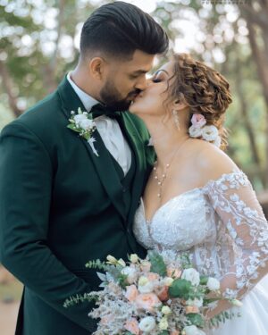 Shalani Tharaka Instagram - Say Hi to new Mr & Mrs Salgado 

2023 August 18th
a day to remember 🤍