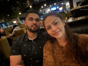 Shalani Tharaka Instagram - Happy valentines day from Canada 🍁
Our valentines together ♥️