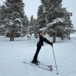 Shanik Aspe Instagram – El sueño de papá se hizo realidad! Carlotta con 3 añitos ya está esquiando por primera vez . Recuerdos para el corazón ❤️