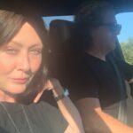 Shannen Doherty Instagram - Lazy Sunday. This was after a quick nap on the drive home. Kurt woke me up right as we got to the ocean cause I love the ocean. Falling asleep in a car is my favorite activity.
