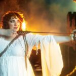 Shannon Purser Instagram - PART THREE: 🏹 Poppy on the hunt 🗡️ “Once your fingers take hold of the string, the world around you must cease to exist. It’s just you, the pull of the string, and your aim. Nothing else matters.”
