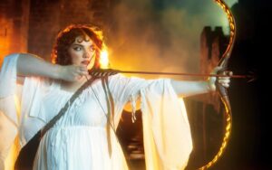 Shannon Purser Instagram - PART THREE: 

🏹 Poppy on the hunt 🗡️

“Once your fingers take hold of the string, the world around you must cease to exist. It’s just you, the pull of the string, and your aim. Nothing else matters.”
