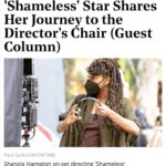 Shanola Hampton Instagram - I am not a writer, so when asked to write a column for The Hollywood Reporter, I was a little nervous, but here’s a glimpse into my @shameless journey! Actor to director! Quite a ride! Link in bio