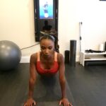 Shanola Hampton Instagram - No more gyms! LOVE my @Tonal, it is the most incredible piece of fitness equipment I’ve ever owned. A one-stop shop for all of my fitness needs! Here just in time to get me “V” ready! Click the link in my bio and enter code “shanola100” to get $100 off your Tonal today! #BeYourStrongest #TonalPartner