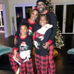 Shanola Hampton Instagram - Oh the joy of the holidays and the nearly impossible task of getting a useable annual pj photo! From my family to yours, happy all things and may you have the merriest of times with those you love!