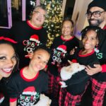 Shanola Hampton Instagram - Oh the joy of the holidays and the nearly impossible task of getting a useable annual pj photo! From my family to yours, happy all things and may you have the merriest of times with those you love!