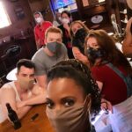 Shanola Hampton Instagram - We be masking! @shameless #Season11 #Ep3! @emmakenney @noelfisher @cameronmonaghan @ekeberlee @stevehowey