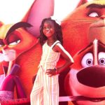 Shanola Hampton Instagram - What a fantastic family fun weekend!! Having my niece and nephews with us, made it all the sweeter! @pawsoffurymovie is not just a kids movie! So good!@paramountpics My kids faces when they realized @blippi was at the @netflix @kungfupanda event was truly priceless! Thanks to all! #summermemories #Cousinsclan #coolauntie