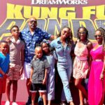 Shanola Hampton Instagram - What a fantastic family fun weekend!! Having my niece and nephews with us, made it all the sweeter! @pawsoffurymovie is not just a kids movie! So good!@paramountpics My kids faces when they realized @blippi was at the @netflix @kungfupanda event was truly priceless! Thanks to all! #summermemories #Cousinsclan #coolauntie