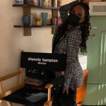 Shanola Hampton Instagram - This concludes my very first, first day of directing! What a wonderful day! From the flowers to the well wishes, I am grateful to ALL!! Special thanks to @johnwellsproductions @hissrich @essexirishman @isurfsmallwaves and the incredible cast and CREW!!