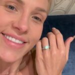 Sharna Burgess Instagram - Unshared moments from our engagement. A dream. An afternoon in @cartier being fussed over with champagne and food while I tried on all shapes and sizes and sets. I could barely process it was happening let alone choose from perfect ring after perfect ring. But as soon as she went on my finger I knew… I knew I never wanted to take her off. Yes she is a she. Bright, big, beautiful and classic. I love that Bri allowed me to choose, to play and to discover what my dream ring was. And that experience together!?! Him proposing again in Cartier with my dream ring... don’t pinch me 🥹 A highlight of my life and our life together. Nazy… thank you for finding her 🫶🏼✨