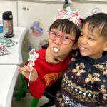 Sharon Chan Man-Chi Instagram - 又到一年一度 學校舉行嘅聖誕生日會🎂 子樂嘅生日月開始啦！ 今年我準備咗好靚嘅聖誕🍩 @msdonutt 個個小朋友都玩得好開心 咁家長們就開心啦😛 Happy B Day Dear Son ♥️ 預祝各位聖誕快樂🎄⛄️