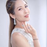 Sharon Chan Man-Chi Instagram - 🧜‍♀️🧜‍♀️🧜‍♀️ Stylist @cathcheung Gown @emmawallacedesigner Jewelries @apmmonaco Makeup @circleeeee_makeup Hair @evechiuhair Photos @jeana.jpg #mermaid #ootd