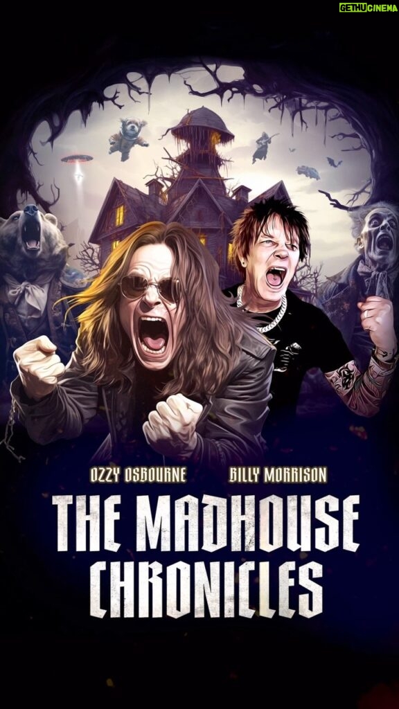 Sharon Osbourne Instagram - Introducing THE MADHOUSE CHRONICLES, a brand new wild ride talk show with Ozzy and guitarist Billy Morrison. Tune in to see Ozzy react to the craziest internet clips and chat about their favorite topics, including Drugs, Aliens, Rock n’ Roll and so much more. Join the madhouse at osbournemediahouse.com for early access and exclusive perks! Visit osbournemediahouse.com to become a member. LINK IN BIO