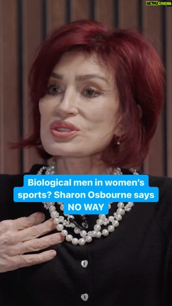Sharon Osbourne Instagram - For those of us who truly believe that women’s sports should ONLY be for WOMEN…we’ve gotta keep fighting! Grateful that @sharonosbourne isn’t afraid to speak up! New episode out NOW on YouTube & everywhere you stream your podcasts. Link in bio 🔗 #sagesteeleshow