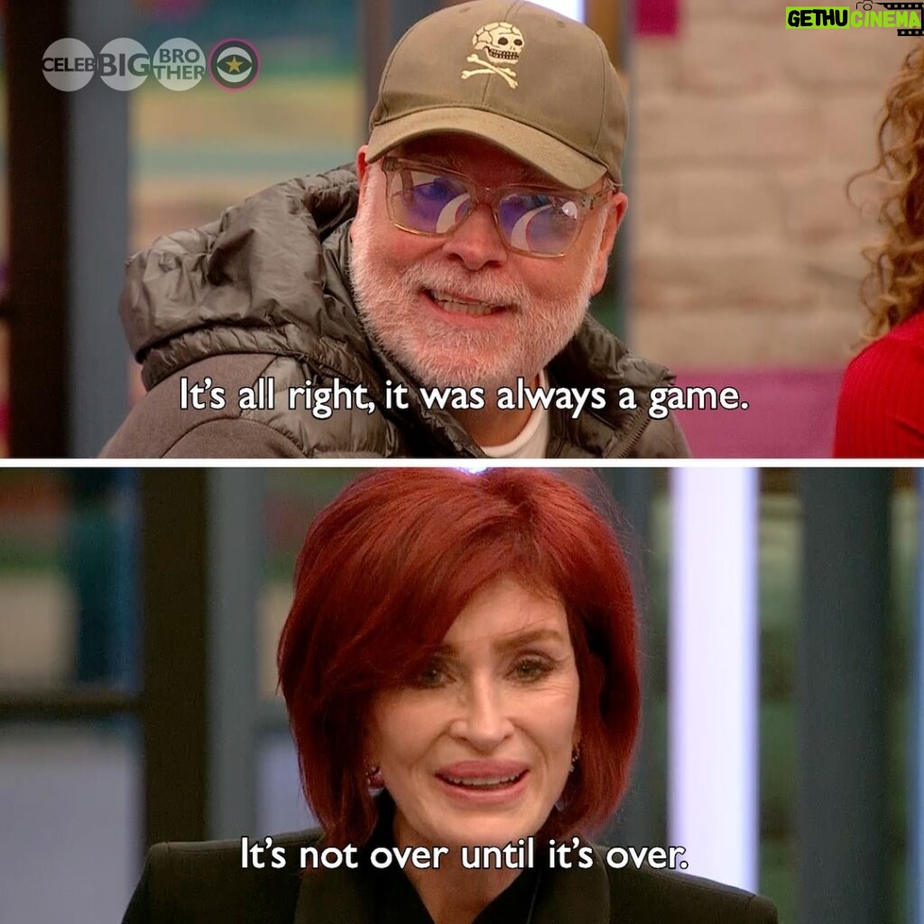 Sharon Osbourne Instagram - It’s official, Sharon has given her killer nomination to Gary, meaning he’ll face Eviction this week