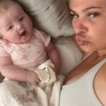 Shaughna Phillips Instagram - ✨🩷🎂 6 MONTHS OF YOU 🎂🩷✨ The love of my life, how did I do life without you pls? The happiest little babe I have ever seen! I’m so excited for all of our adventures, for all the Christmas mornings and everything in between 🫶🏼 LPW 💘💘💘