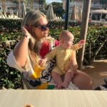 Shaughna Phillips Instagram - I’ve just returned from the loveliest few days away in Majorca courtesy of @jet2pics, and it was just what I needed 💛 We stayed at the @zafirohotels C’an Picafort resort and it was the most perfect place to stay for families! It has so much to do for children, including a soft play area, and a giant water slide! It also has mini golf and activities for the whole family each night after dinner! The food was out of this world, we went all inclusive which I would highly recommend, there was never a shortage of options and the food was always the freshest and best quality, not to mention the best coffee every morning for breakfast ☕️ Our room was like a little apartment, perfect for when I was getting Lucia’s bottles ready as I didn’t need to take all of my sterilising equipment, and it even had our own private rooftop hot tub which was ideal when the temperature dropped in the evening 🥰 I was SO impressed with the leg room available on the flight, really did make a difference especially with Lucia on my lap! Thank you @jet2pics, always the best holidays when booked with you guys! ❤️ AD
