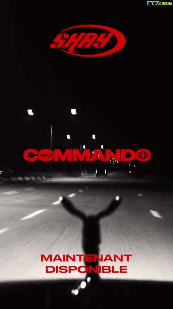 Shay Instagram - « Commando » maintenant disponible sur YouTube & toutes les plateformes de streaming 🥷🏽🖤☔️