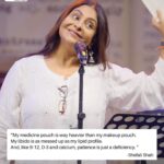 Shefali Shah Instagram - “I know I have stretch marks, but we’ll then so does the sky” ❤️ “As a Woman, I Know…” By Shefali Shah is a fire performance 🔥 LINK IN BIO 🌻 . . . #shefalishah #women #womanhood #kommune #spokenfest2024 #spokenfest