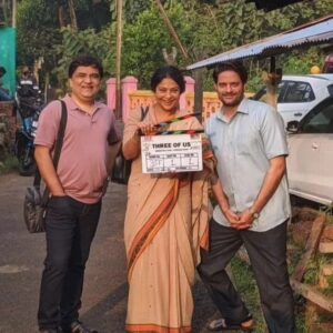 Shefali Shah Instagram - I have to take you to the UDGAM of ‘THREE OF US’ the very beginning. 

During the lock down was a zoom call, with a very soft spoken, tentative and absolutely unassuming @avinasharundhaware (whose work I admired tremendously.) It was very simple, He narrated to me a one line and I said yes. Bas! One of the many things Avinash and me agreed on was this isn’t a sad story of loss. It’s a happy story of discovery. 

Then Joining us was an unimaginable, absolutely unexpected casting genius by Avinash. @jaideepahlawat as Pradeep and @swanandkirkire as Dipankar. I was thrilled, but also intrigued waiting to see how all three of us slid into their world.
And with me was my family, @pallavisymons @sandhyabellarae @imraj_gupta laughing, cracking jokes, us cooking together, food, stories, memories and moments. Sometimes of madness and sometimes of absolute tranquility.
 
I remember the first day of shoot, we had a very early morning call time. Moon’s night shift had still not ended, and the sun was still fast asleep, Driving to the location anxiety ridden I messaged Avinash…
“You know what you are doing na? Coz I don’t.” 
And he replied “I don’t know either.” 
(In retrospect he more than well knew what he was doing, I mean look at what he has created.) 

While I was absolutely and blissfully lost and honestly that was the only way of finding Shailaja. 
We never trespassed the world of “THREE OF US”. But we  created some memories of our own. Finally all merging one into another. Not knowing now what is more real.
#ThreeOfUs