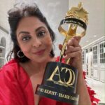 Shefali Shah Instagram - #CriticsChoiceAwards #ThreeOfUs