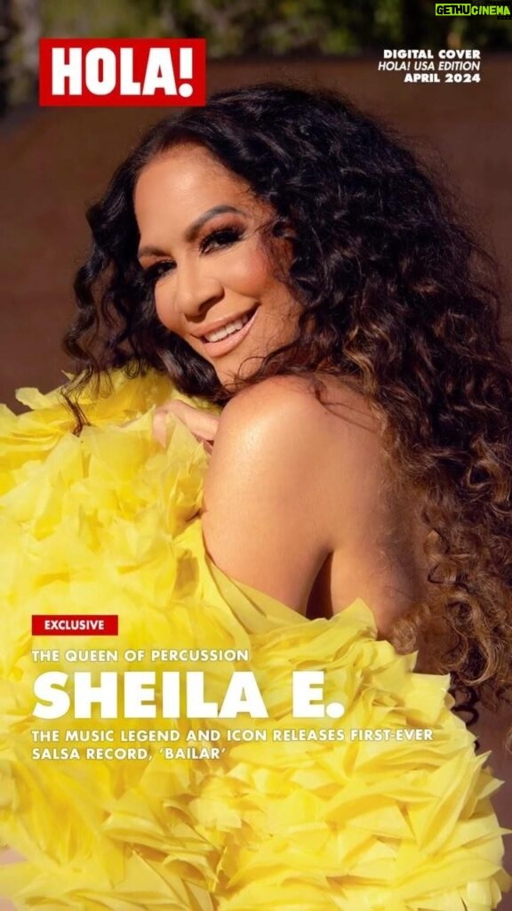 Sheila E. Instagram - Exclusive Digital Cover: Sheila E.: The music icon and legend releases first-ever salsa record, ‘Bailar.’ ‘The Queen of Percussion’ is a creative force embarking on a new chapter of her musical career! Sheila E.’s powerful essence and personality were captured in a one-of-a-kind photoshoot and in-depth interview. HOLA! hopes that you celebrate Sheila E. as she is about to once again make history with her music. 🔗 Link in bio for more Photographer: Gerardo Briceño @gerardobriceno Stylist: Rafael Linares @st.raffi Hair & Makeup: Natalie Malchev @glambynatalie Video Editor: Daniel Neira @kingdeficit Fashion Editor: Chiara Primatesta @cprimatesta Deputy Editor Américas: Alonso Collantes @totilacteo Publicist: Stephany Echepetelecu @misslamoore Thank you, Ms. IA Cheveres! You are a total force! @iacheveres @tonysuccar @mimysuccar @gloriaestefan #salsa #bailar #celiacruz