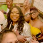 Sheila E. Instagram – What happens when ur in an elevator @comiclonilove @officiallynnmabry @iamreginabelle @tamaradamians @kennylattimore @realcandydulfer #crusin #sailing #sheilae #sheilaedrummer #escovedo #family #beste