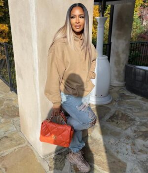 Shereé Whitfield Instagram - Doing me & doing better 🧡

#SheByShereé #RHOA #ChateauShereé #Balenciaga #Chanel #fashionstyle #casual #ExplorePage