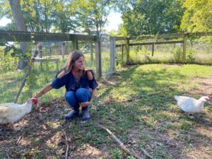 Sheri Moon Zombie Instagram - Here I am saying hi to Rob Zombie the duck and meeting Sheri the duck at @woodstocksanctuary. Got to say hello to lots of friendly faces (animal & human) and meet the newest animals (the sheep aka the band). This is a great place giving care to animals in need❤️ #woodstockfarmsanctuary #sherimoonzombie #robzombie