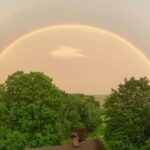 Sheri Moon Zombie Instagram – Good evening… #rainbows #nofilter #pridemonth #doublerainbow #nature